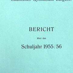 ZZ-BUJB1955 Jahresbericht 1955+56